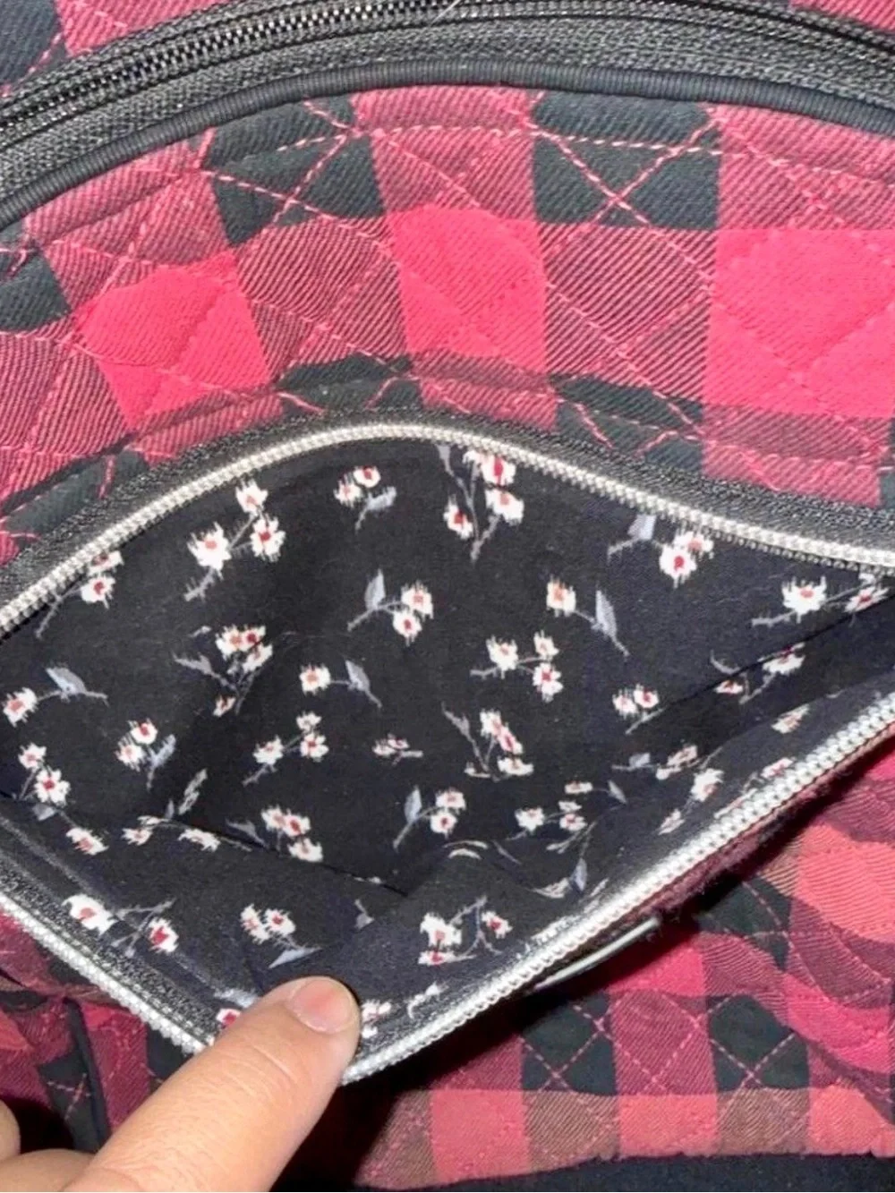 Vera Bradley quilted plaid